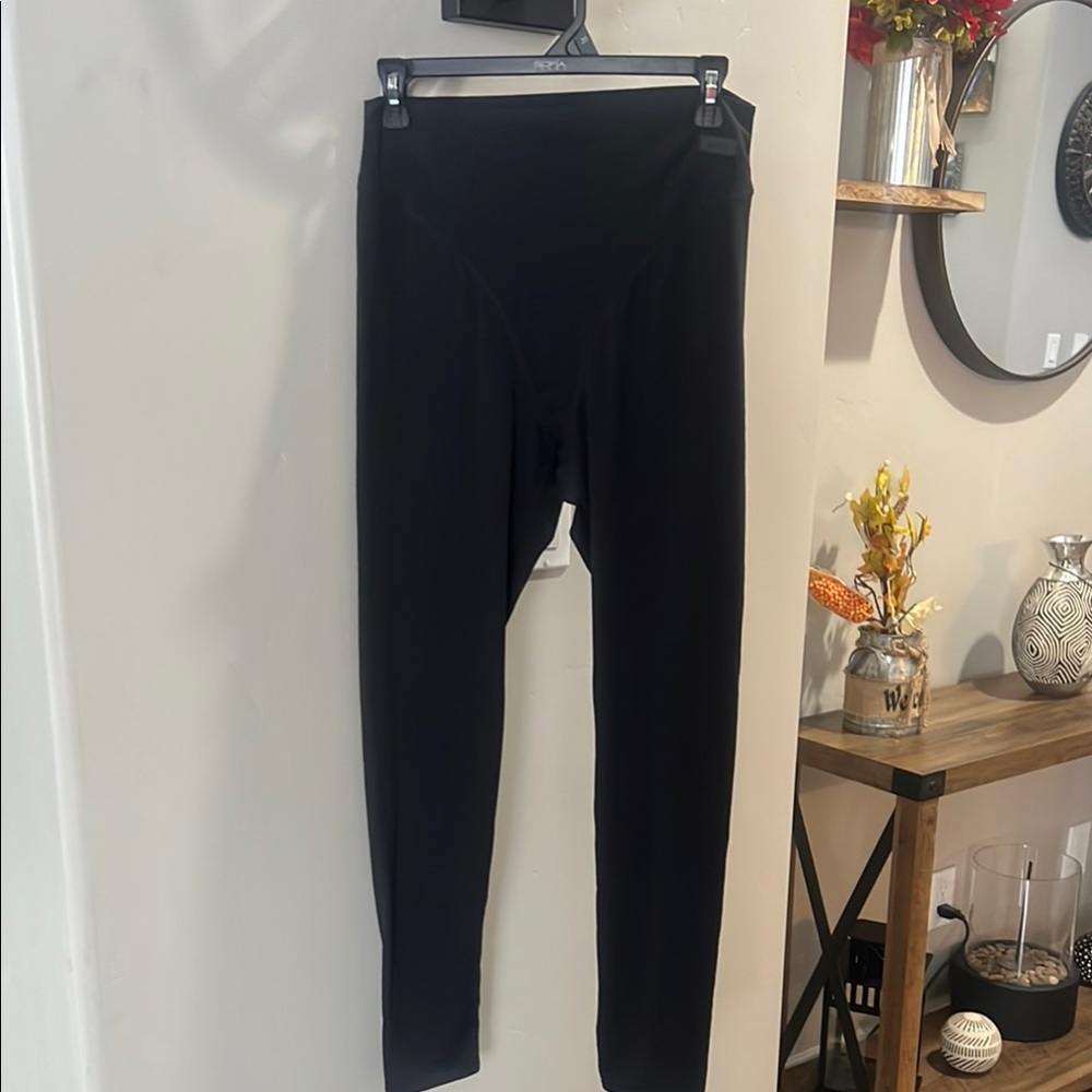 Black Joggers with Elastic Waistband and Matte Finish